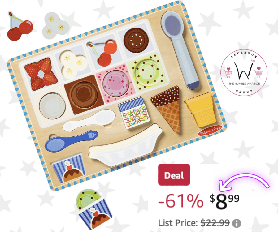 Melissa & Doug Ice Cream Puzzle!
